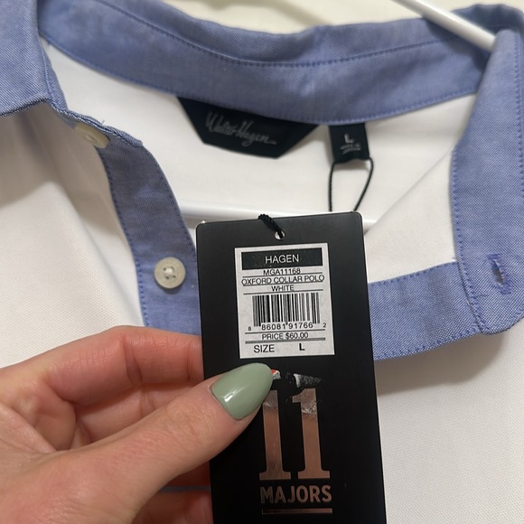 Walter Hagen White Polo - Size L - Picture 2 of 3